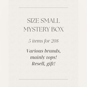 Size Small Clothing Msytery Box!
